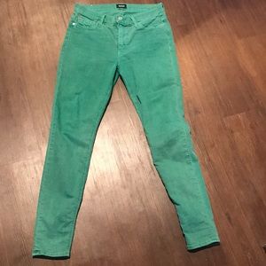 Green Hudson jeans size 30